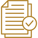 Checkmark verification icon for vehicular homicide defense